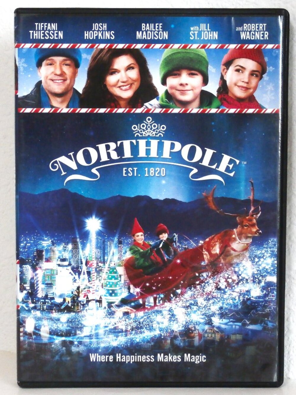 Hallmark NORTHPOLE DVD  Tiffani Thiessen, Josh Hopkins,  Bailee Madison